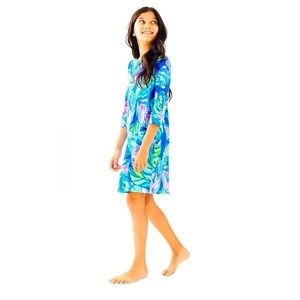 Lilly Pulitzer Girls Mini Sophie Dress in Casa Del Sol, Size XL (14-16) NWOT